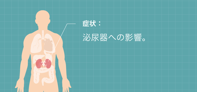 腎臓の機能障害